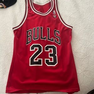 NBA Bulls Jordan Jersey 23 made by champion